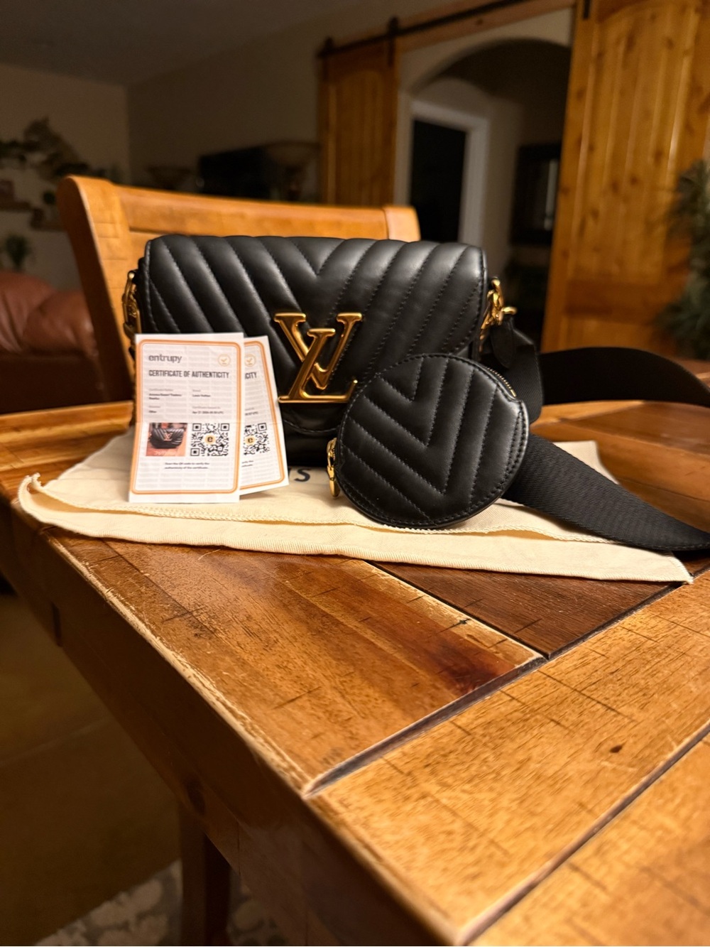 Sold!!! Not available Louis Vuitton New Wave Multi Pochette- AUTHENTIC